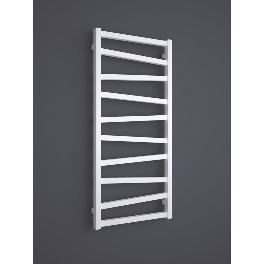 Sapho - kopalniški radiator ZIG 110x50 cm bela