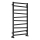 Sapho - Kopalniški radiator ZIG 110x60 cm črn