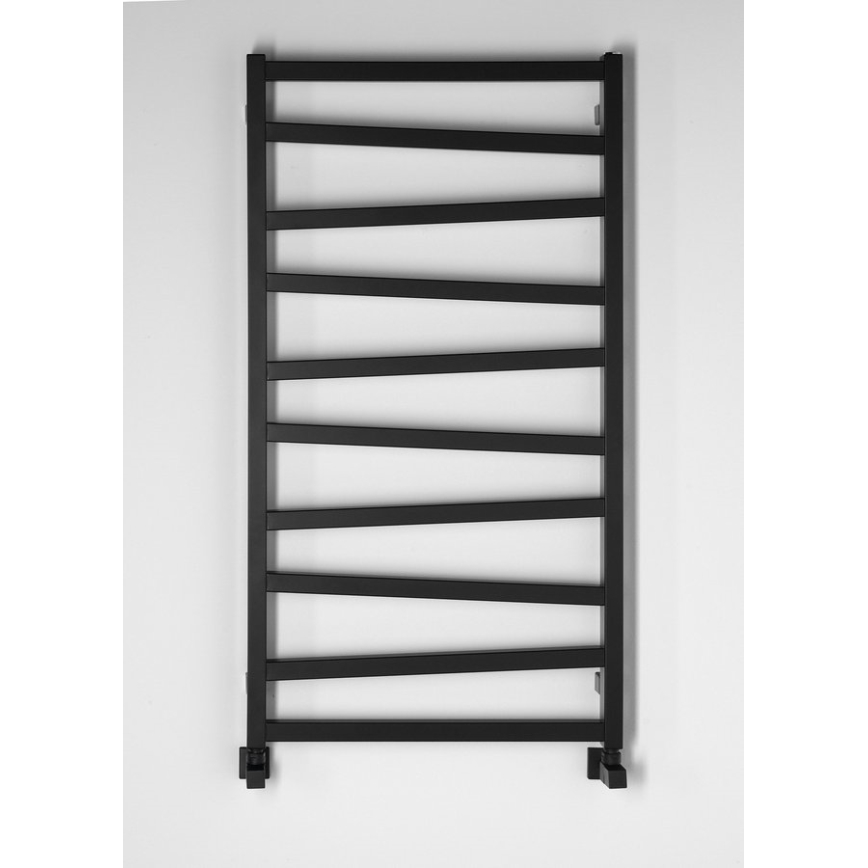Sapho - Kopalniški radiator ZIG 110x60 cm črn