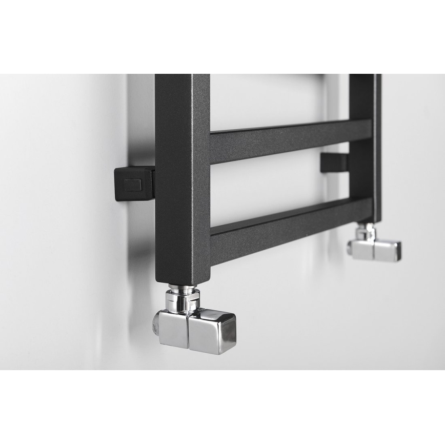 Sapho - Kopalniški radiator ZIG 133x50 cm antracit