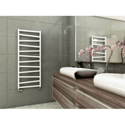 Sapho - Kopalniški radiator ZIG 133x50 cm bela