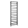 Sapho - Kopalniški radiator ZIG 157x50 cm antracit