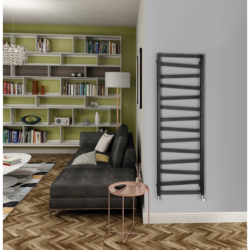 Sapho - Kopalniški radiator ZIG 157x50 cm antracit