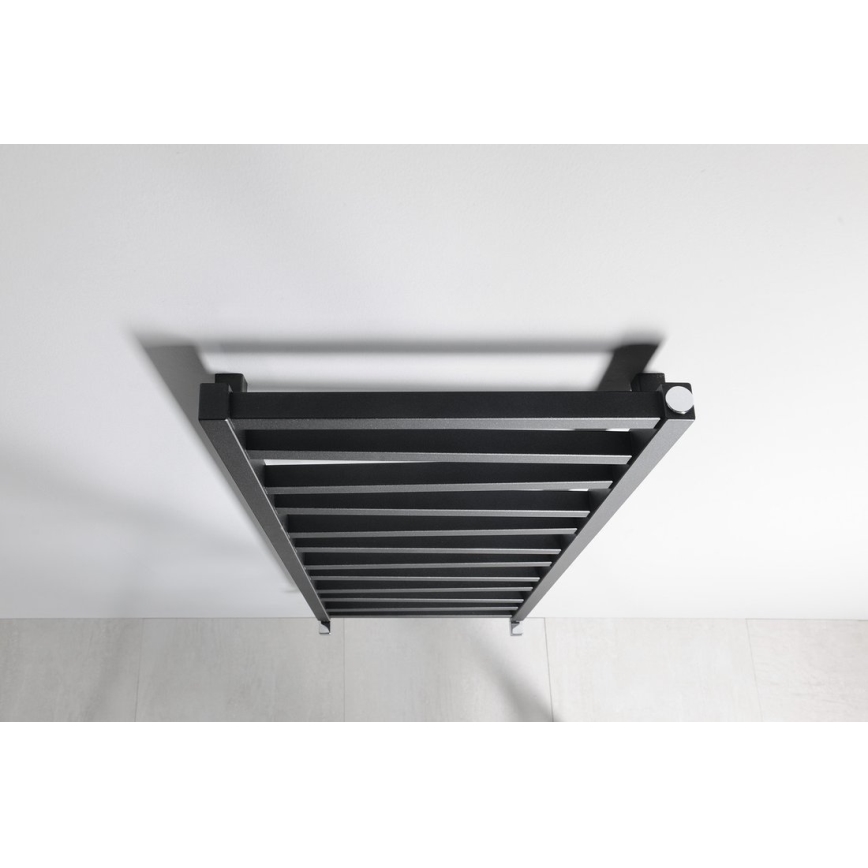 Sapho - Kopalniški radiator ZIG 490W/230V 50x133 cm antracit