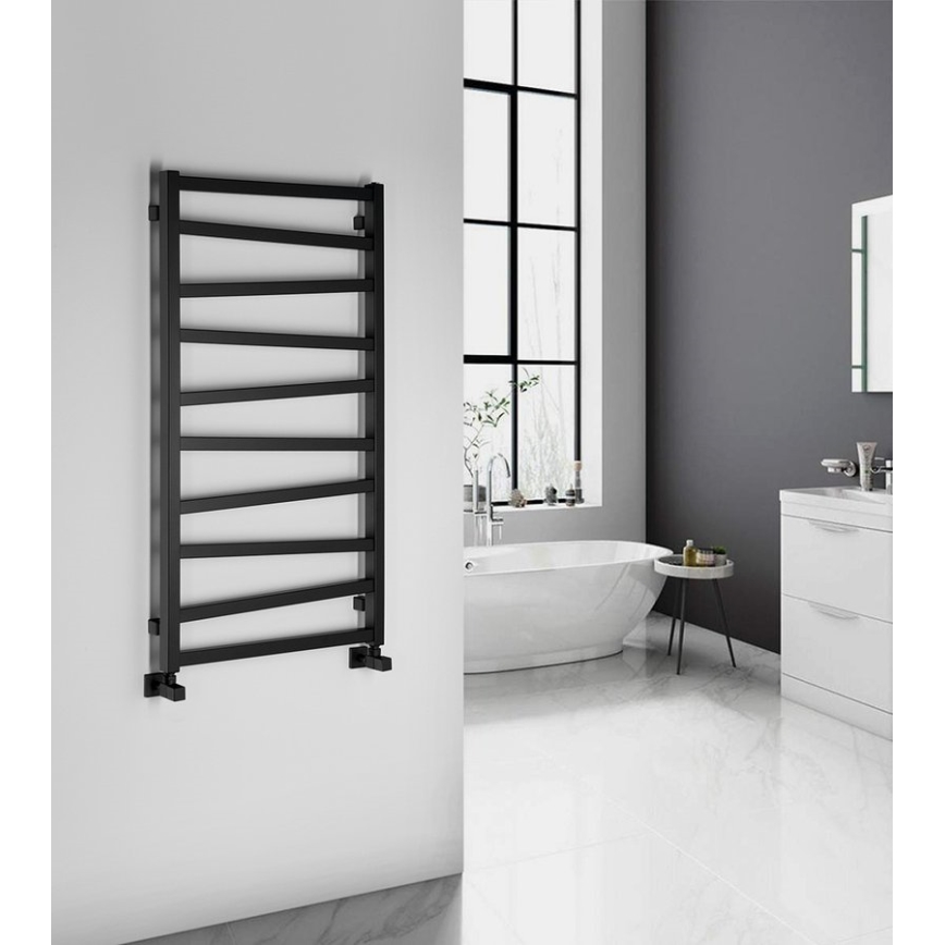 Sapho - Kopalniški radiator ZIG 497W 60x109 cm črna