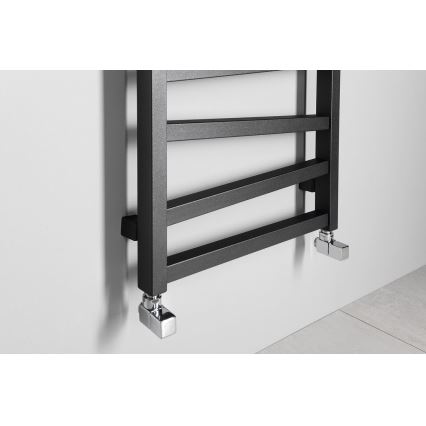 Sapho - Kopalniški radiator ZIG 582W/230V 50x157 cm antracit