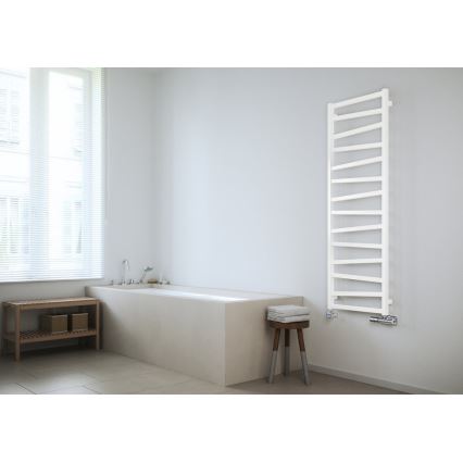 Sapho - Kopalniški radiator ZIG 582W/230V 50x157 cm bela