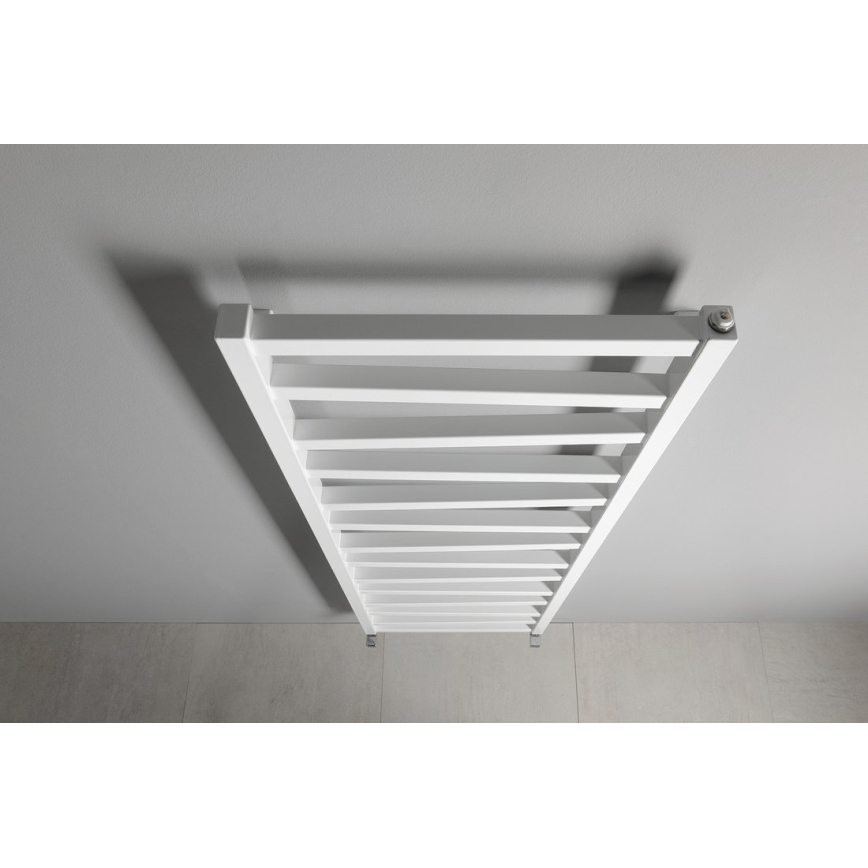 Sapho - Kopalniški radiator ZIG 582W/230V 50x157 cm bela
