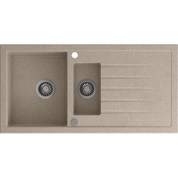 Sapho - Kuhinjsko korito 100x50 cm granit/bež