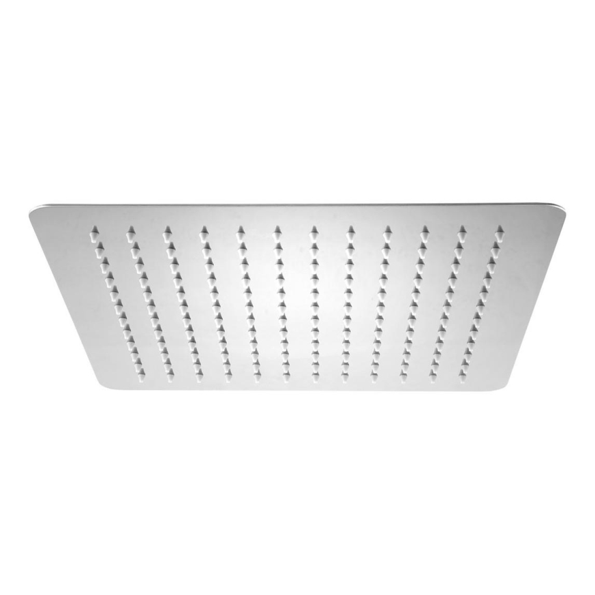 Sapho - Nadglavni tuš SLIM 30x30 cm polished nerjaveče jeklo