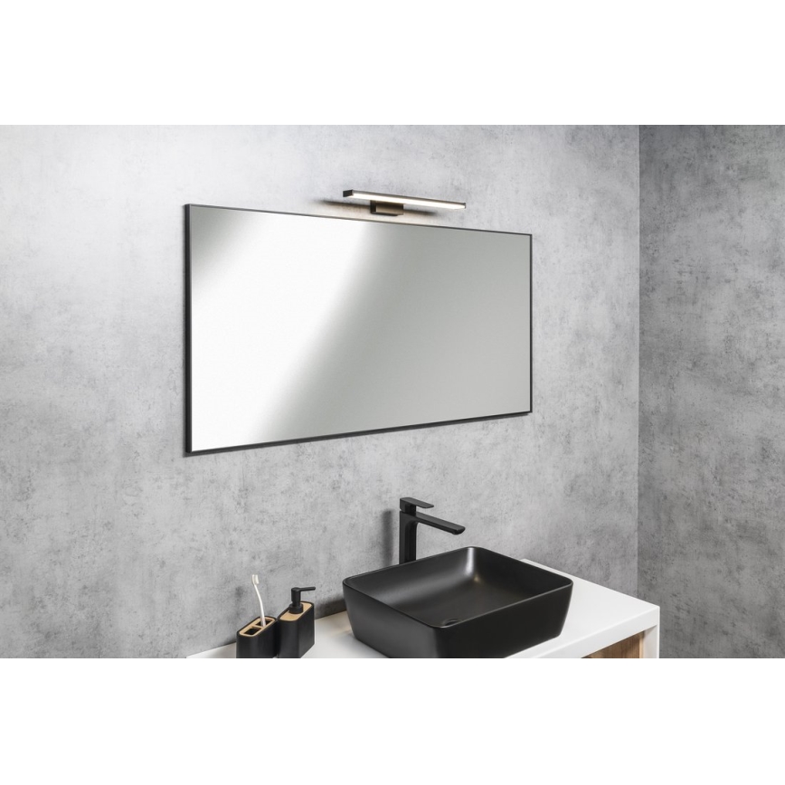 Sapho - Ogledalo v okvirju AROWANA 50x80, mat črna