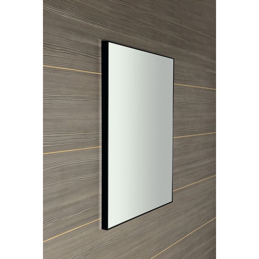 Sapho - Ogledalo v okvirju AROWANA 50x80, mat črna