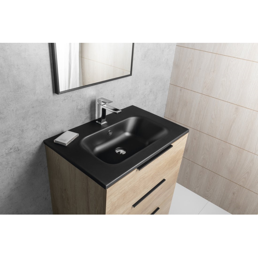 Sapho - Pipa za umivalnik CUBEMIX 15,3 cm medenina