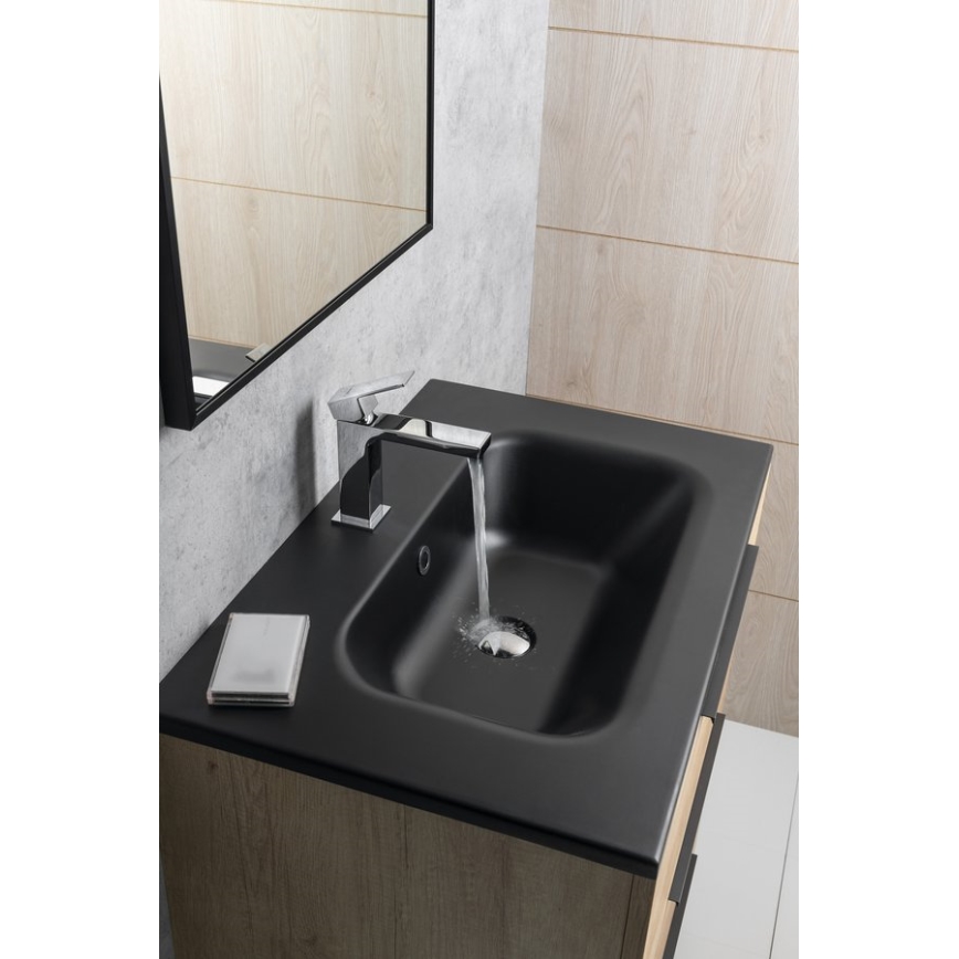 Sapho - Pipa za umivalnik CUBEMIX 15,3 cm medenina