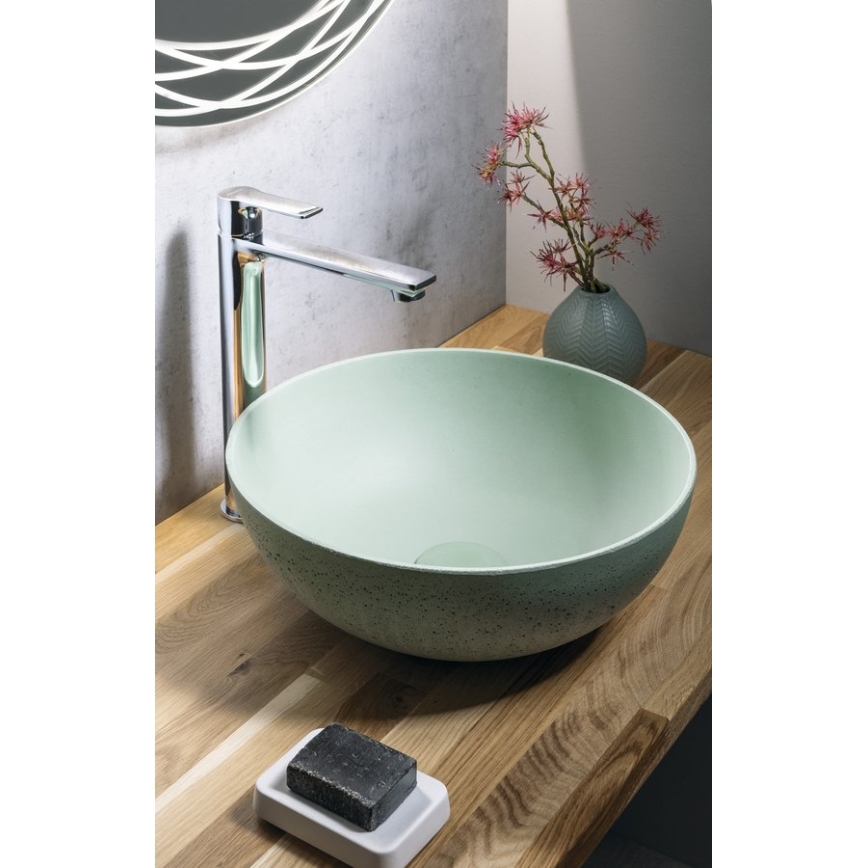 Sapho - Pipa za umivalnik PAX 31,5 cm sijajni krom