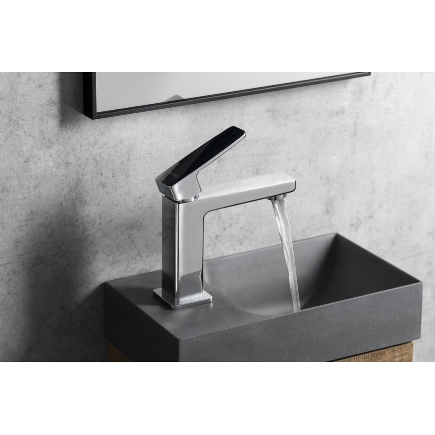 Sapho - Pipa za umivalnik TURSI 15 cm sijajni krom