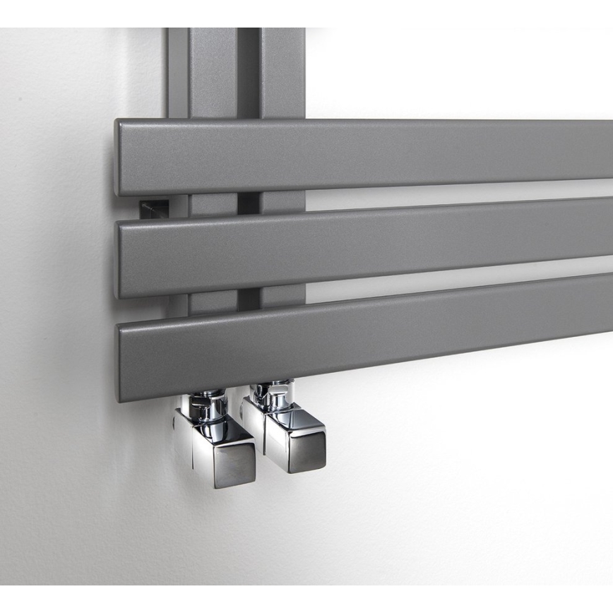 Sapho - Priključni komplet kotnih ventilov CUBE, 2 kosa, sijajni krom