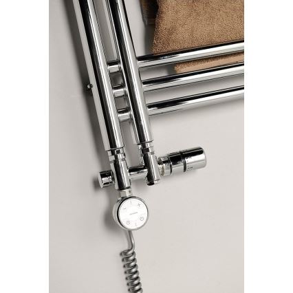 Sapho - Termostatski priključni komplet za osrednji priključek TWIN COMBI desni/sijajni krom