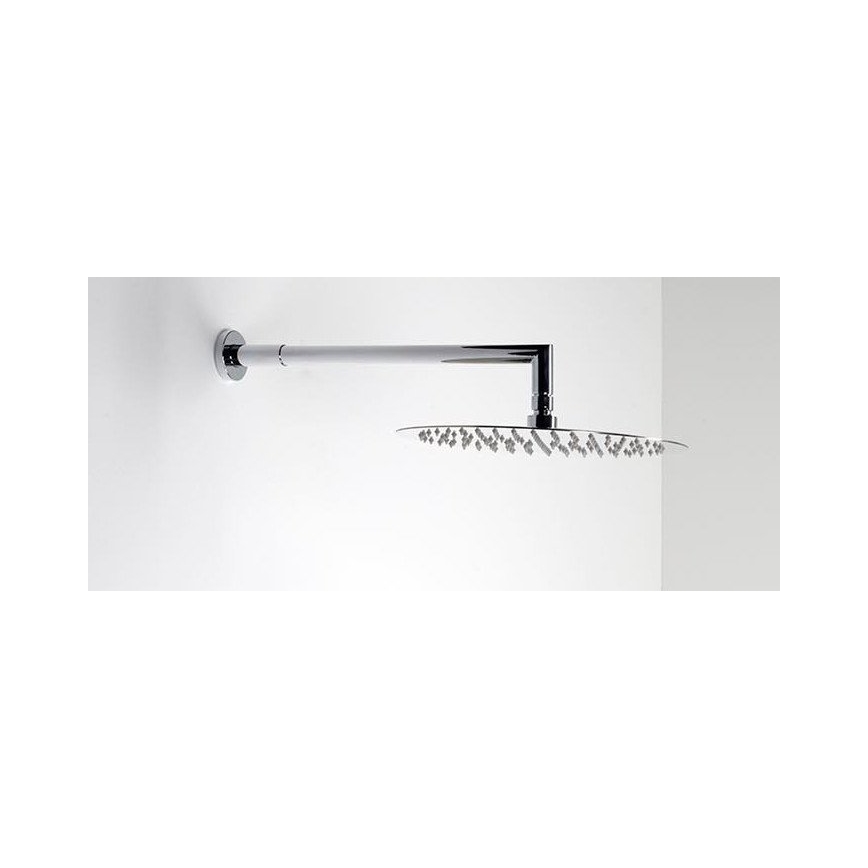 Sapho - Roka za prho okrogla 38 cm sijajni krom
