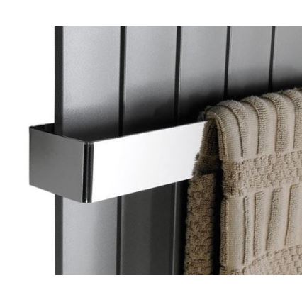 Sapho - Stenski obešalnik za brisače COLONNA 8x51 cm, sijajni krom