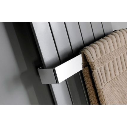 Sapho - Stenski obešalnik za brisače COLONNA 8x65 cm brušeno nerjaveče jeklo