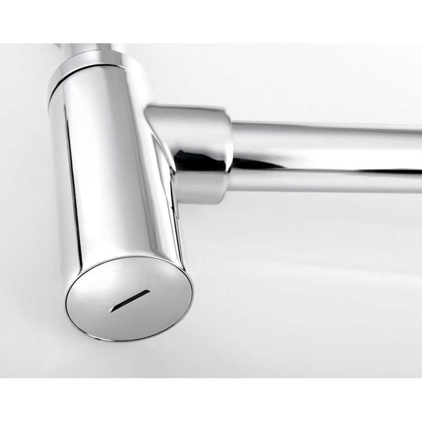 Sapho - Umivalni sifon, sijajni krom
