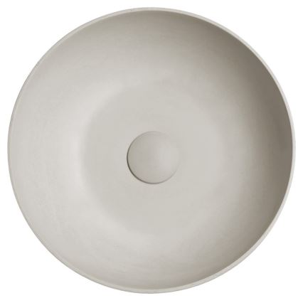 Sapho - Umivalnik za na pult FORMIGO Ø 39 cm, beton/peščena