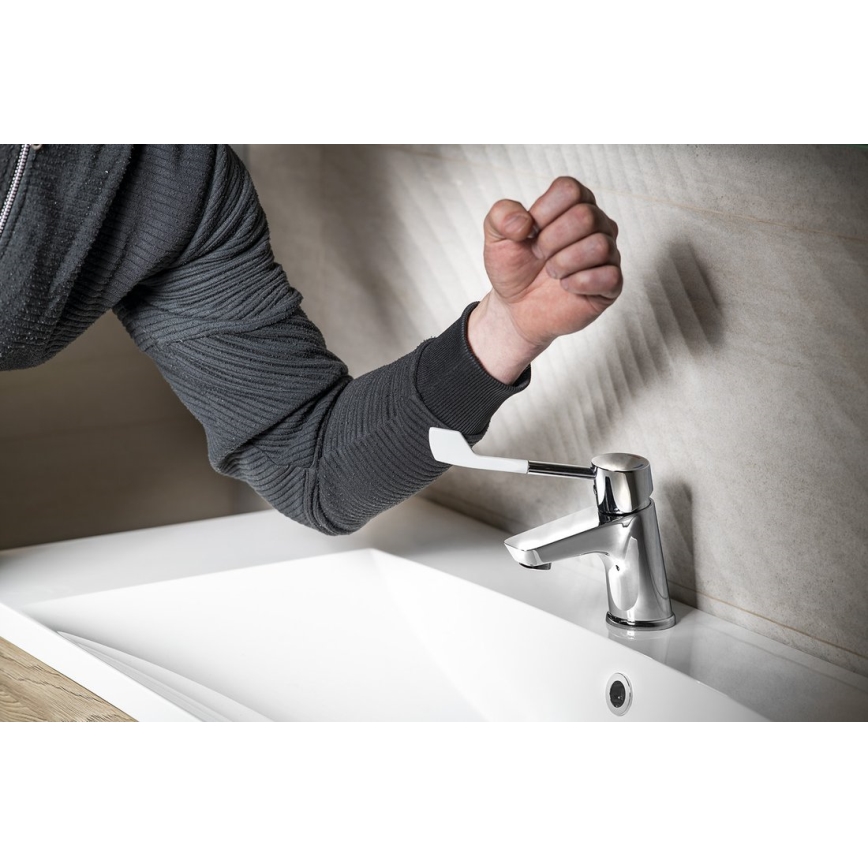 Sapho - umivalniška pipa LEA 15,4 cm, sijajni krom