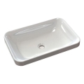 Sapho - Vgradni umivalnik ASOFFI 55x37 cm marmor/bela