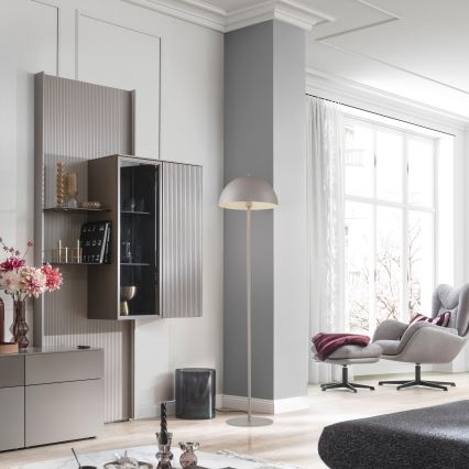 Schöner Wohnen 11727-39 - Stojna svetilka ALI 1xE27/25W/230V siva