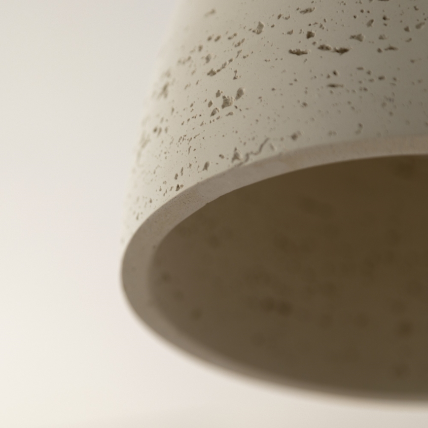 Schöner Wohnen 12541-42 - viseči lestenec na kablu TRAVENTA 3xE27/40W/230V beton