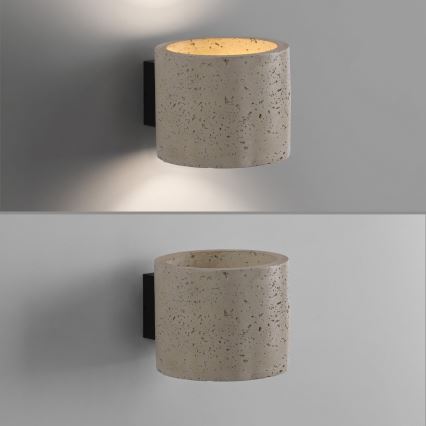 Schöner Wohnen 12542-42 - Stenska svetilka TRAVENTA 1xG9/10W/230V beton