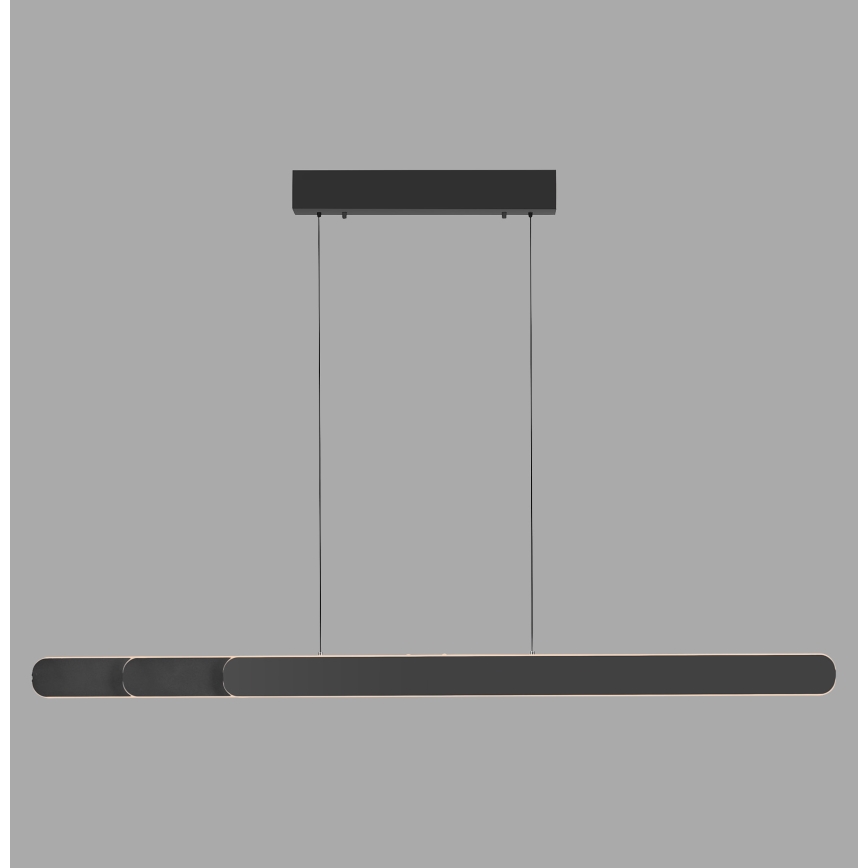 Schöner Wohnen 12577-18 - LED zatemnjiva viseča svetilka na kablu ADRIANA ROUND 2xLED/24W/230V 2700/3000/3500/4000/5000K 160 cm črna