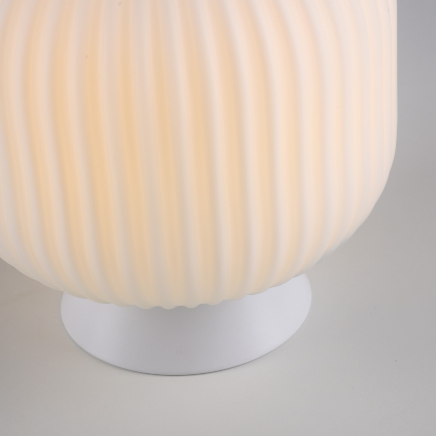 Schöner Wohnen 13573-16 - Namizna svetilka NAMI 1xE27/25W/230V bela