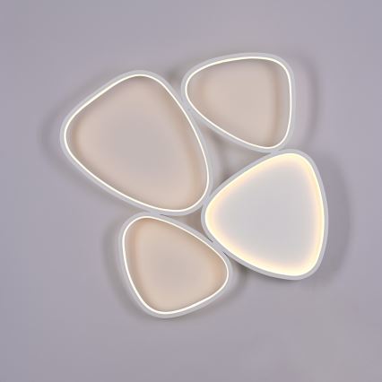 Schöner Wohnen 14038-16 - LED Zatemnljivo stropno svetilo PEBBLES LED/35,5W/230V belo