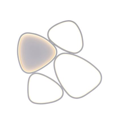 Schöner Wohnen 14038-16 - LED Zatemnljivo stropno svetilo PEBBLES LED/35,5W/230V belo