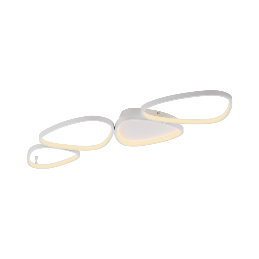 Schöner Wohnen 14039-16 - Stropna LED svetilka z zatemnitvijo PEBBLES, LED/35,5W/230V, bela