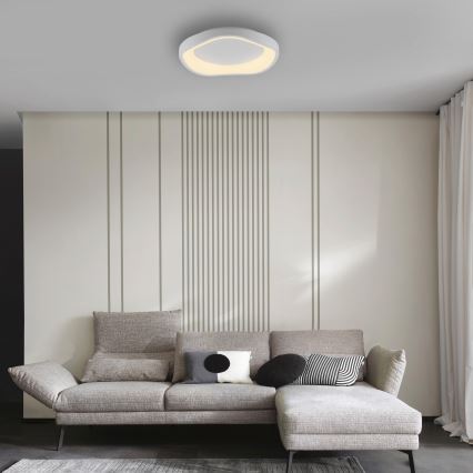 Schöner Wohnen 14233-16 - LED stropna svetilka MONTA, z možnostjo zatemnitve, 21 W, 230 V, premer 40 cm, bela