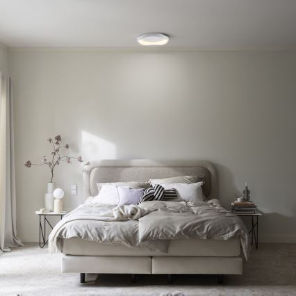 Schöner Wohnen 14233-16 - LED stropna svetilka MONTA, z možnostjo zatemnitve, 21 W, 230 V, premer 40 cm, bela