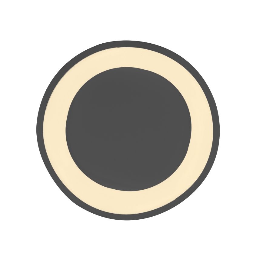 Schöner Wohnen 14233-18 - zatemnljivo LED stropno svetilo MONTA LED/21W/230V premer 40 cm črna