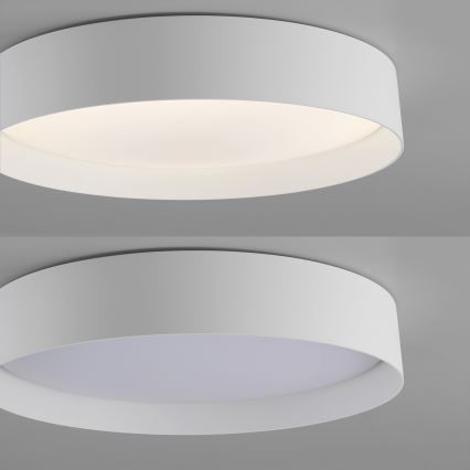 Schöner Wohnen 14594-16 - zatemnljivo LED stropno svetilo TAVOLI LED/20W/230V 2700-6500K premer 39 cm bela + daljinski upravljalnik