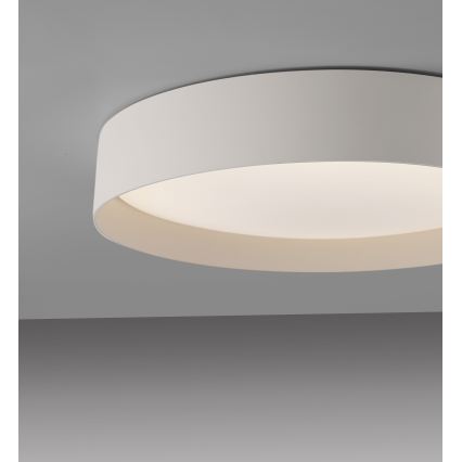 Schöner Wohnen 14594-39 - Zatemnitvena LED stropna svetilka TAVOLI LED/20W/230V 2700-6500K premer 39 cm siva + daljinski upravljalnik