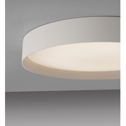 Schöner Wohnen 14595-39 - Zatemnljivo stropno LED svetilo TAVOLI LED/34 W/230 V 2700-6500 K, premer 49 cm, sivo + daljinski upravljalnik