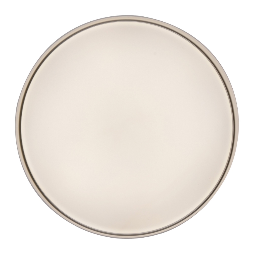 Schöner Wohnen 14595-39 - Zatemnljivo stropno LED svetilo TAVOLI LED/34 W/230 V 2700-6500 K, premer 49 cm, sivo + daljinski upravljalnik