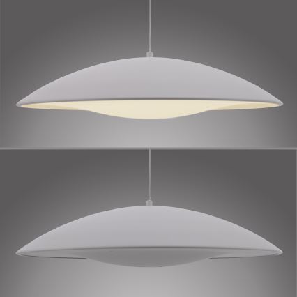 Schöner Wohnen 14607-16 - LED zatemljiv lestenec na kablu LENTE LED/23W/230V, premer 50 cm, bela