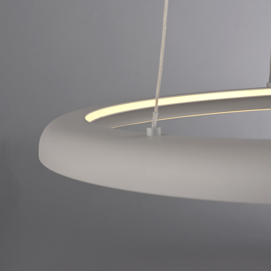 Schöner Wohnen 15570-39 - Zatemnjevalni LED lestenec na kablu QUILLO LED/36W/230V, premer 60 cm, siva