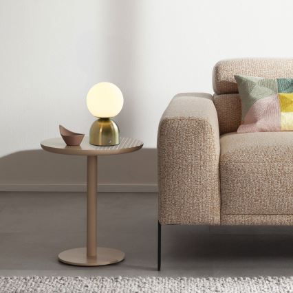 Schöner Wohnen 19218-12 - zatemnjiva na dotik polnilna namizna svetilka RUDI LED/1,2W/5V 3000-6000K 1200 mAh zlata