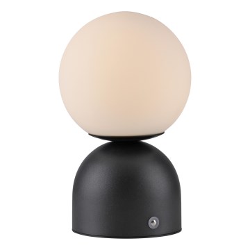 Schöner Wohnen 19218-18 - LED na dotik z nastavljivo svetlostjo, polnilna namizna svetilka RUDI LED/1,2W/5V 3000-6000K 1200 mAh črna