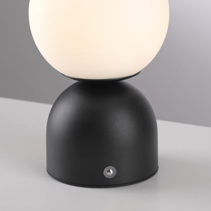 Schöner Wohnen 19218-18 - LED na dotik z nastavljivo svetlostjo, polnilna namizna svetilka RUDI LED/1,2W/5V 3000-6000K 1200 mAh črna