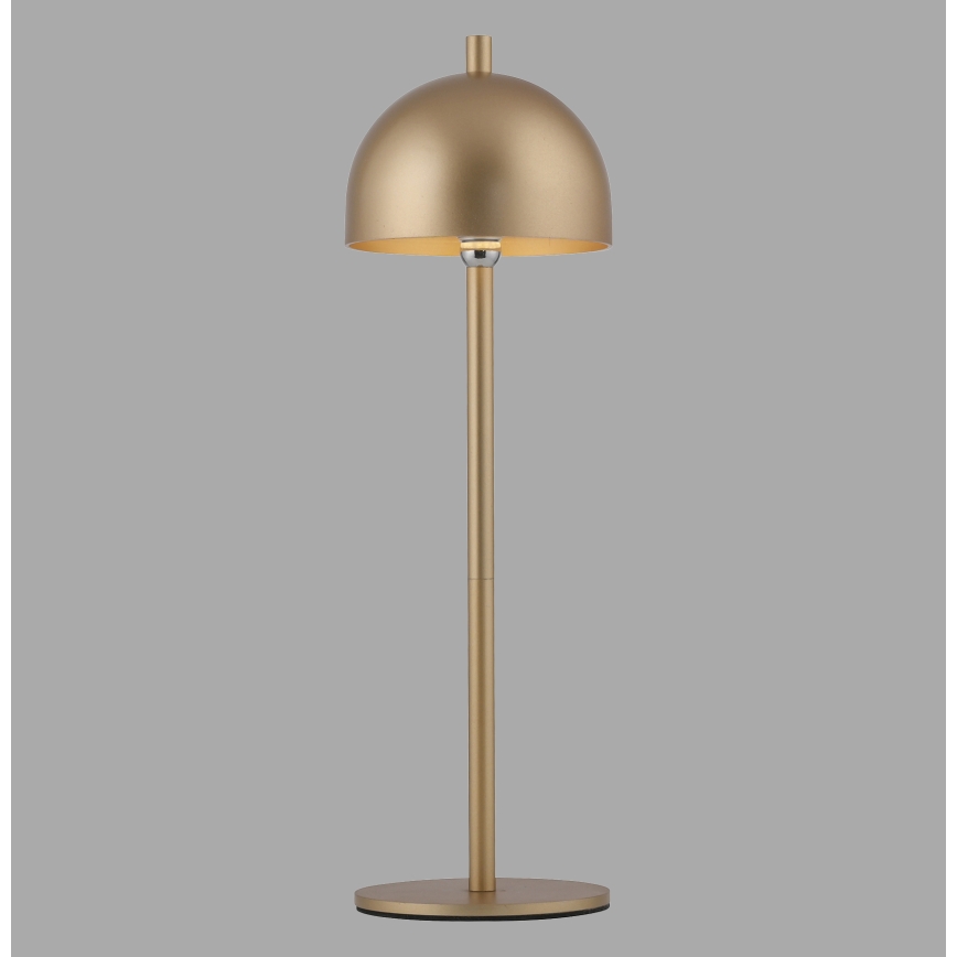 Schöner Wohnen 19244-12 - LED zatemnjevalna namizna polnilna zunanja svetilka BELLIS, na dotik, LED/2,5W/5V 2600 mAh IP54, zlata